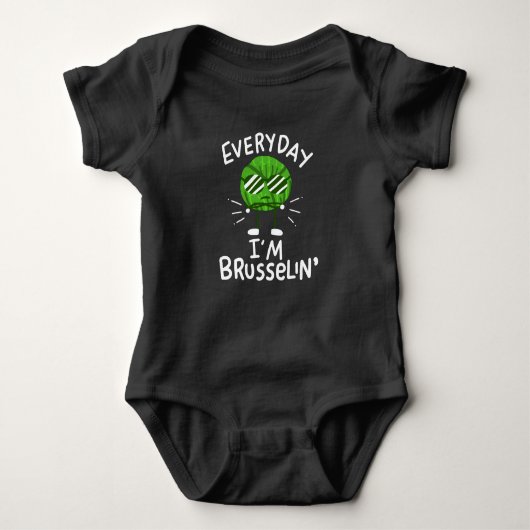 Vegan Brussels Sprouts Romper (Voorkant)