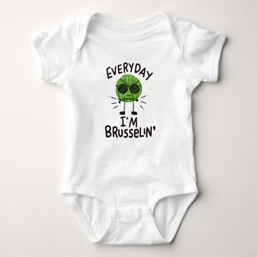 Vegan Brussels Sprouts Romper (Voorkant)