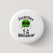Vegan Brussels Sprouts Ronde Button 3,2 Cm (Voorkant)