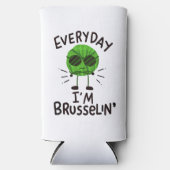 Vegan Brussels Sprouts Seltzer Blikjeskoeler (Voorkant)