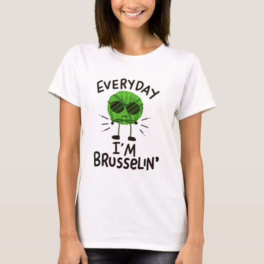 Vegan Brussels Sprouts T-shirt (Voorkant)