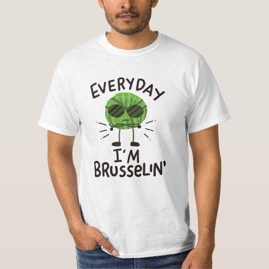 Vegan Brussels Sprouts T-shirt (Voorkant)
