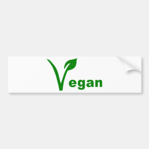 Vegan Bumpersticker
