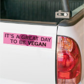 Vegan Bumpersticker (Op Truck)