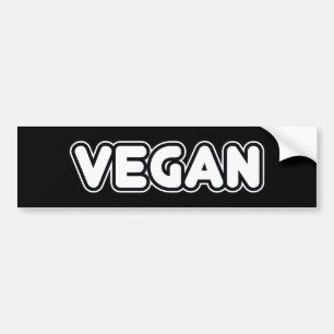 Vegan Bumpersticker
