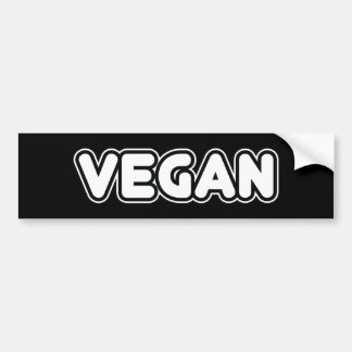 Vegan Bumpersticker