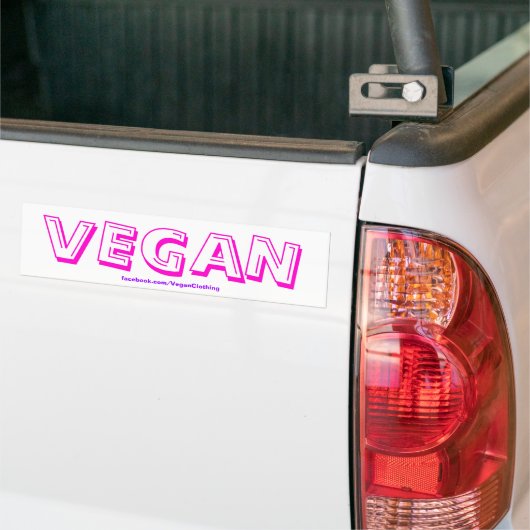 VEGAN BUMPERSTICKER (Op Truck)