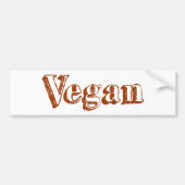 Vegan Bumpersticker (Voorkant)