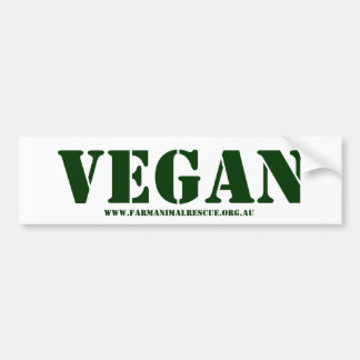 Vegan Bumpersticker