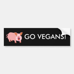 Vegan Bumpersticker