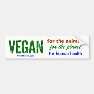 VEGAN BUMPERSTICKER