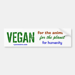 VEGAN BUMPERSTICKER