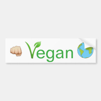 Vegan bumpersticker veganisme