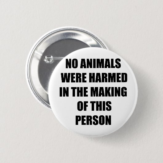 Vegan Button (Voorkant /achterkant)