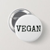 Vegan Button (Voorkant /achterkant)
