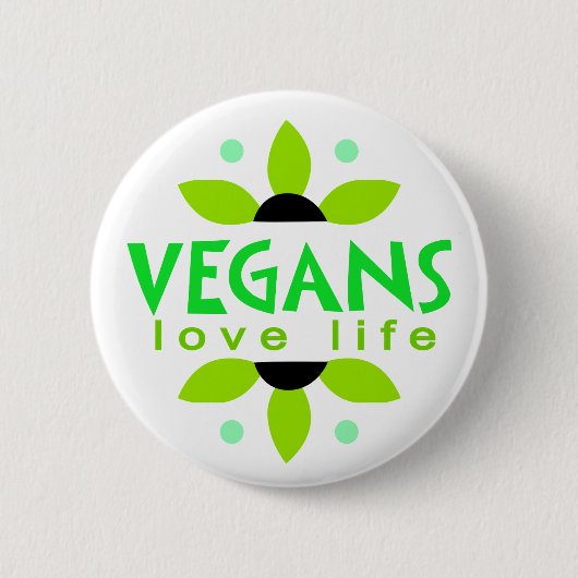 Vegan Button (Voorkant)