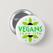 Vegan Button (Voorkant /achterkant)