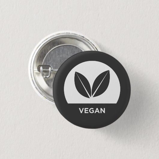 Vegan Button (Voorkant /achterkant)