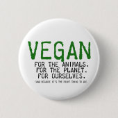 VEGAN BUTTON (Voorkant)