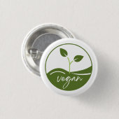 Vegan Button (Voorkant /achterkant)