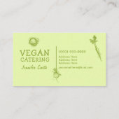 Vegan Catering Events () Visitekaartje (Achterkant)