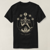 Vegan Chef Baphomet Hail Seitan! Classic T-Shirt (Design voorkant)