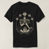 Vegan Chef Baphomet Hail Seitan Vegan Chef T-shirt (Design voorkant)