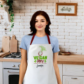 Vegan Chef (Jouw naam) Schort