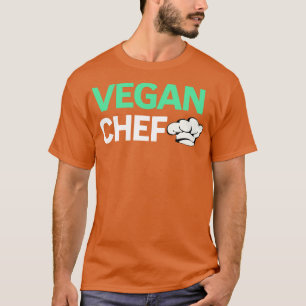 Vegan chef-kok bakken vegan 3 t-shirt