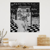 Vegan Chef Maurice Poster (Keuken)