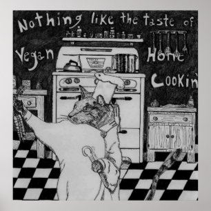 Vegan Chef Maurice Poster