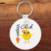 Vegan Chick 2 Sleutelhanger (Voorkant)