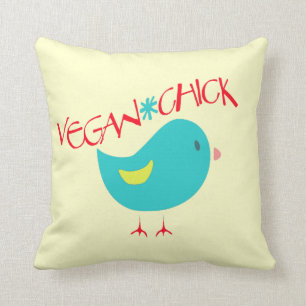Vegan Chick Kussen