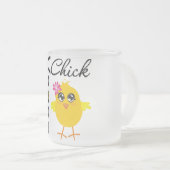 Vegan Chick Matglas Koffiemok (Voorkant rechts)