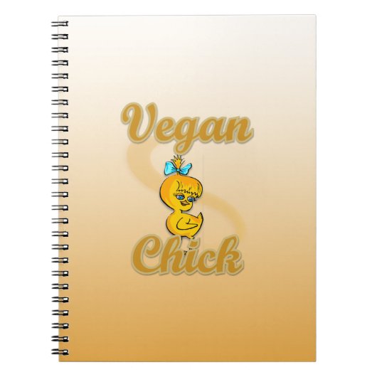 Vegan Chick Notitieboek (Voorkant)