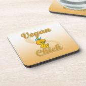 Vegan Chick Onderzetter (Linkerzijde)