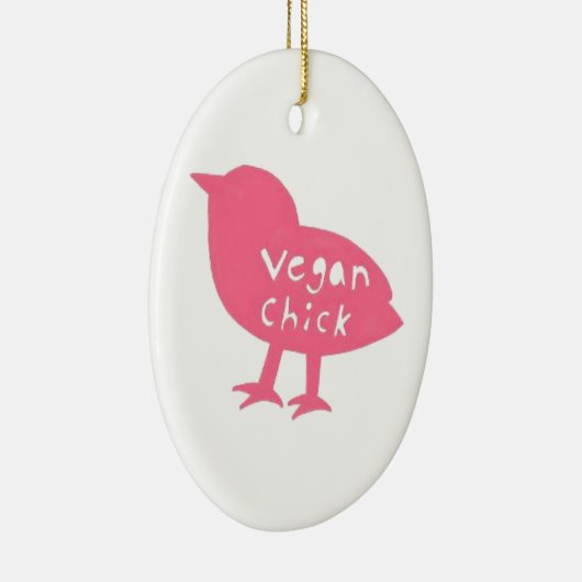 Vegan Chick Ornament (Rechts)