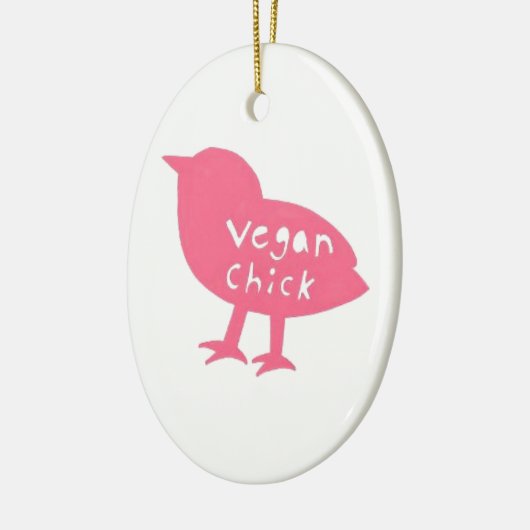 Vegan Chick Ornament (Links)