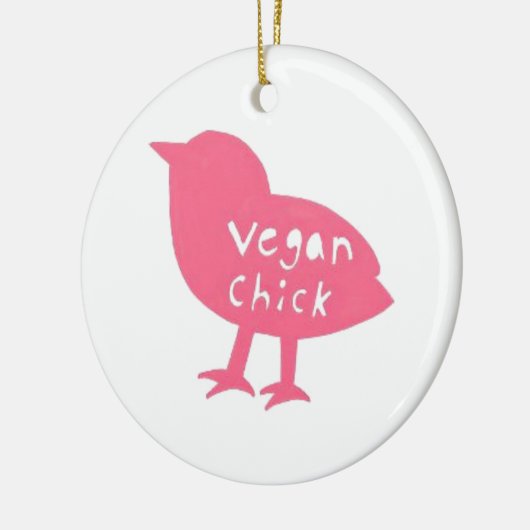 Vegan Chick Ornament (Links)
