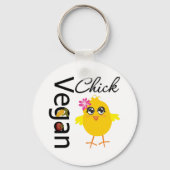 Vegan Chick Sleutelhanger (Voorkant)