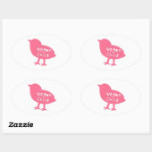 Vegan Chick Stickers (Vel)