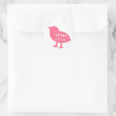 Vegan Chick Stickers (roze) (Tas)