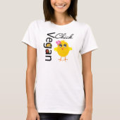 Vegan Chick T-shirt (Voorkant)
