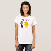Vegan Chick T-shirt (Voorkant volledig)
