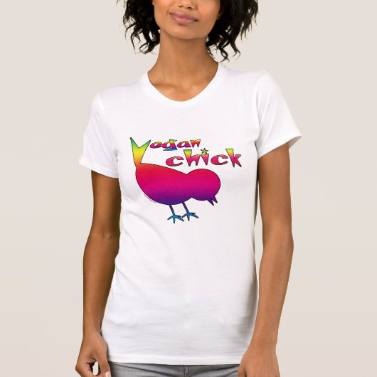 Vegan Chick T-shirt (Voorkant)