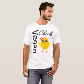 Vegan Chick T-shirt (Voorkant volledig)