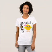 Vegan Chick T-shirt (Voorkant volledig)