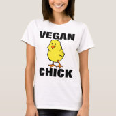 VEGAN CHICK T-shirts & tanktops (Voorkant)