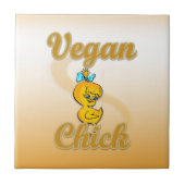 Vegan Chick Tegeltje (Voorkant)