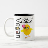 Vegan Chick Tweekleurige Koffiemok (Links)